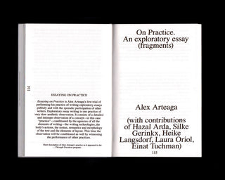 Alex Arteaga & Heike Langsdorf (eds.) / … Through Practices Alex Arteaga & Heike Langsdorf (eds.) / … Through Practices