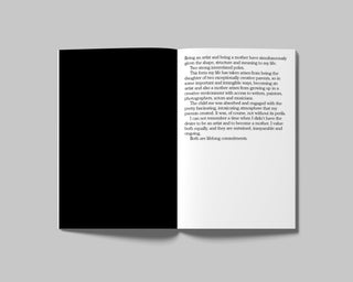 the mom/artist notebook pt. I