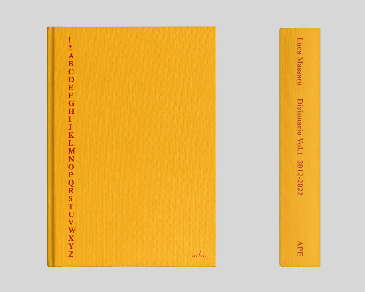 Luca Massaro / Dizionario Vol.1