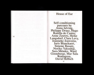 Simone Basani (ed.) / Choreography as Self-Conditioning — A Written Exhibition