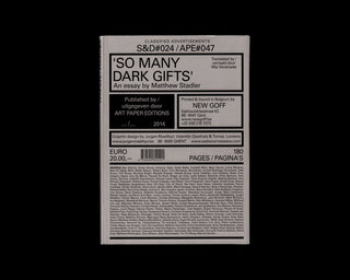 S&D#24: So Many Dark Gifts